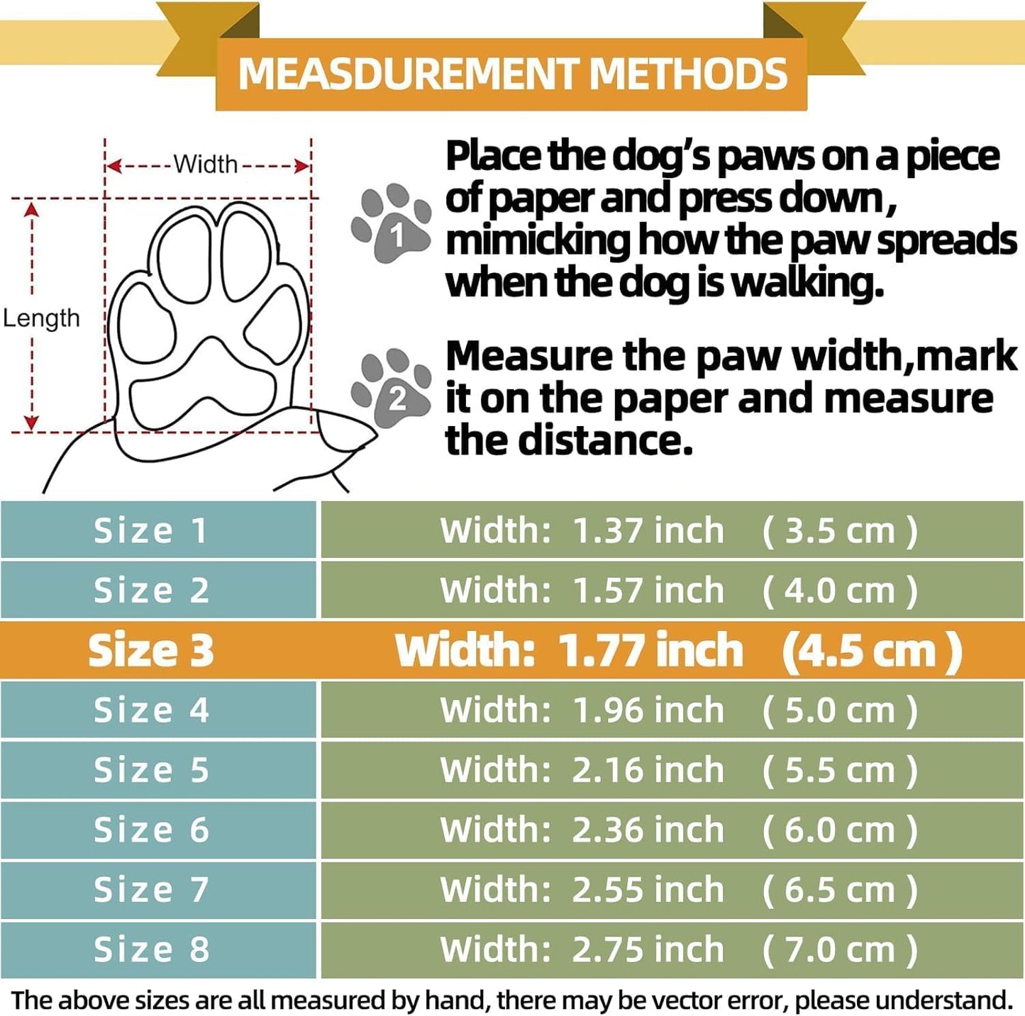 Hcpet Dog Boots for Large Dogs, Dog Shoes for Hot Pavement Winter Snow, Paw Protector Dog Booties Designed for Comfort and Breathability, Outdoor Booties for Small Medium Dogs for Hiking Grey Size 3