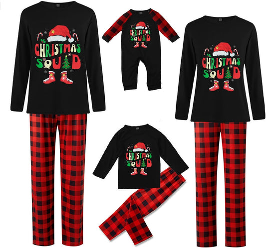 Matching Family Christmas Pajamas Set - Xmas Sleepwear PJs