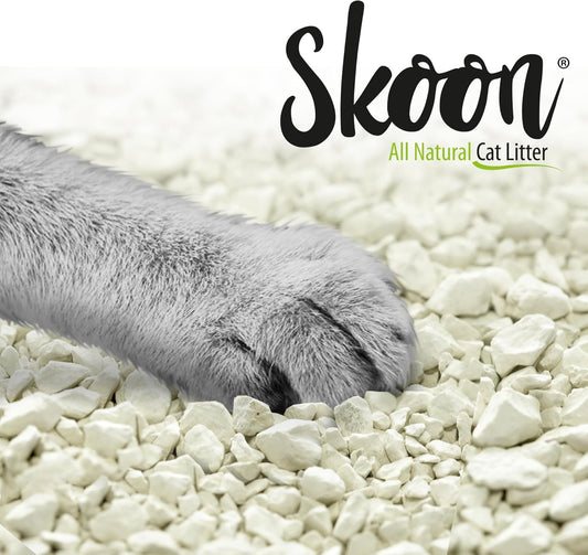 Skoon Cat Litter Pooper Skooper (2 Pack) - Wide Opening, Non-Clumping Litter Box Sifter Removes Solids Without Wasting Pebbles