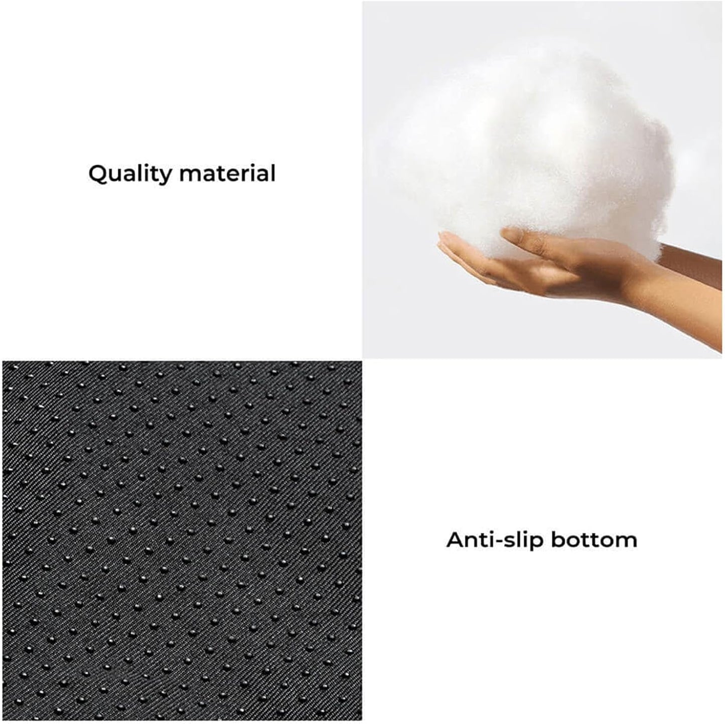 FUNNY FUZZY Pet Fluffy Plush Calming Dog Couch Bed Sofa Protector Washable Pets Mat for Large Medium Small Dogs and Cats (Coffee,47.24 × 37.4 × 6.3 in)