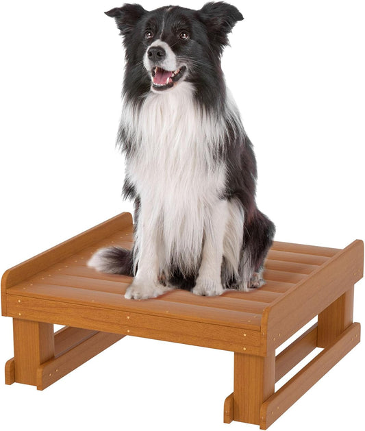 Wooden Dog Training Platform and Agility System, Durable Pet Training System for Place, Agility, & Steadiness Training for Indoor or Outdoor Use