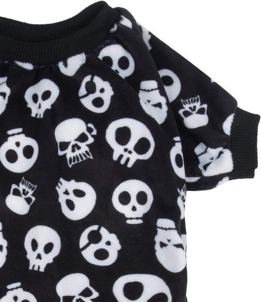 CuteBone Dog Halloween Pajamas Puppy Onesies Small Dogs Soft Pjs Coat Cat Apparel Comfy Pet Christmas Clothes Outfit Doggie Bodysuit P11XXL