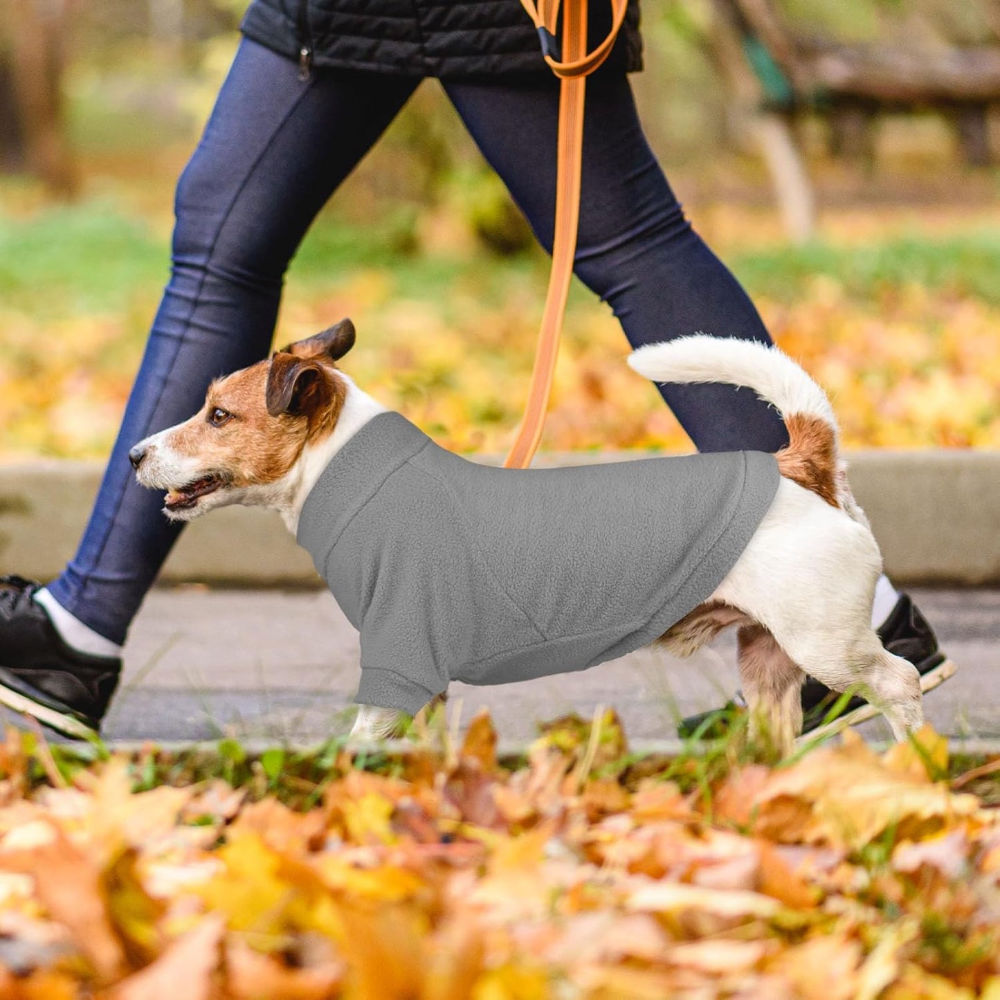 3 Pack Dog Sweaters for Large Dogs, Fleece Dog Sweater Large Pet Clothes Turtleneck Soft Warm Sweatshirt Boy Girl Pet(Gray+Royal Blue+Navy,XL)