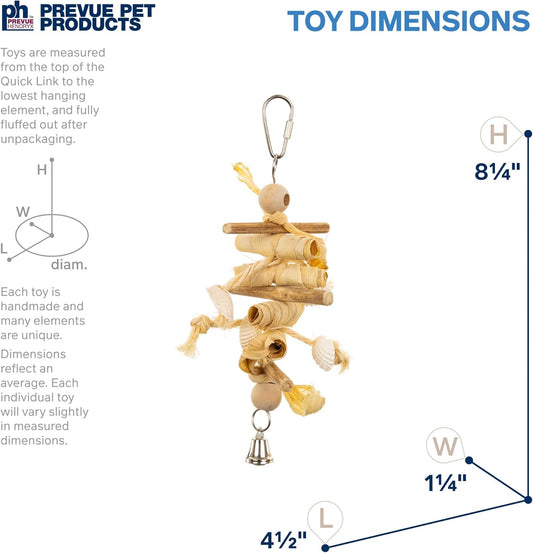 Prevue Pet Products Naturals Physical & Mental Princess Bird Toy 62553