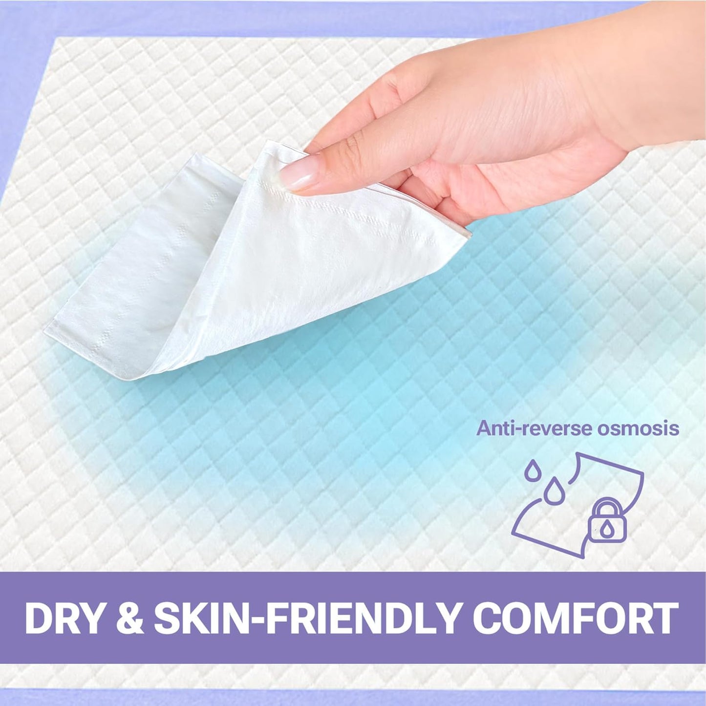 Lavender Scented Puppy Pads Extra Large, Super Absorbent Disposable Pee Pads for Dogs That Neutralize Odor, Wee Wee Pads / Potty Training Pads 28"x34" 50 Count