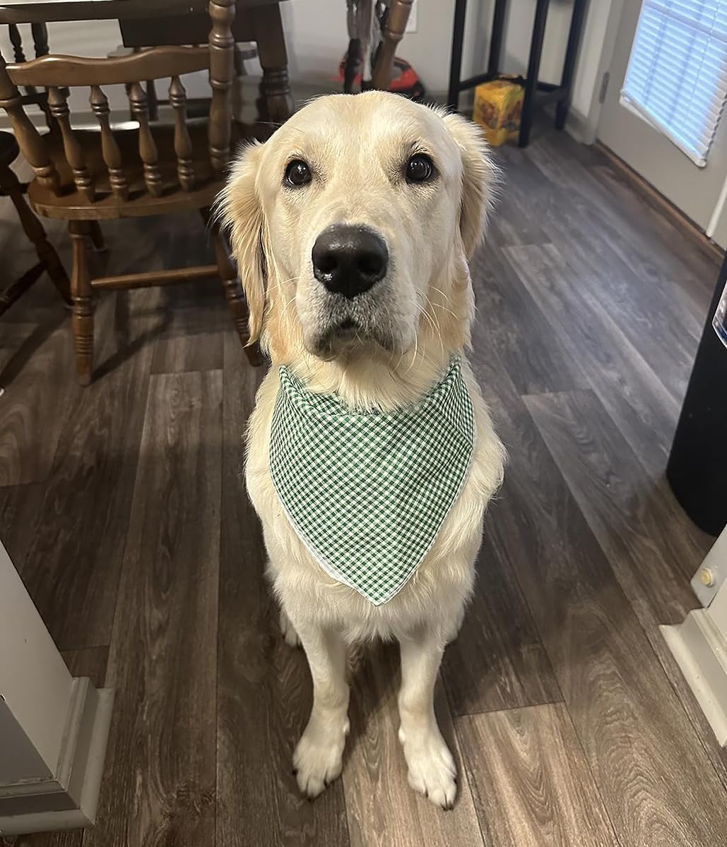 Lionet Paws Dog Bandana for Small Medium Large Dogs, Cat Dogs Kerchief Triangle Bibs Scarf for Girl or Boy