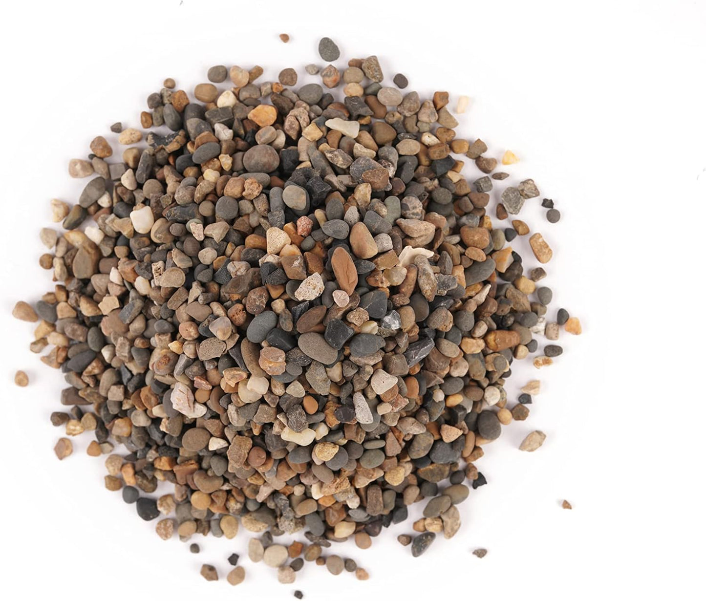 LANDEN Mekong Aquarium Brown-Black Sand 7lbs(2L), Aquarium Substrate Gravel, Pea Gravel for Landscaping, Granite Sand, Coarse Sand for Plants, Aquatic Substrate Sand 2-5mm