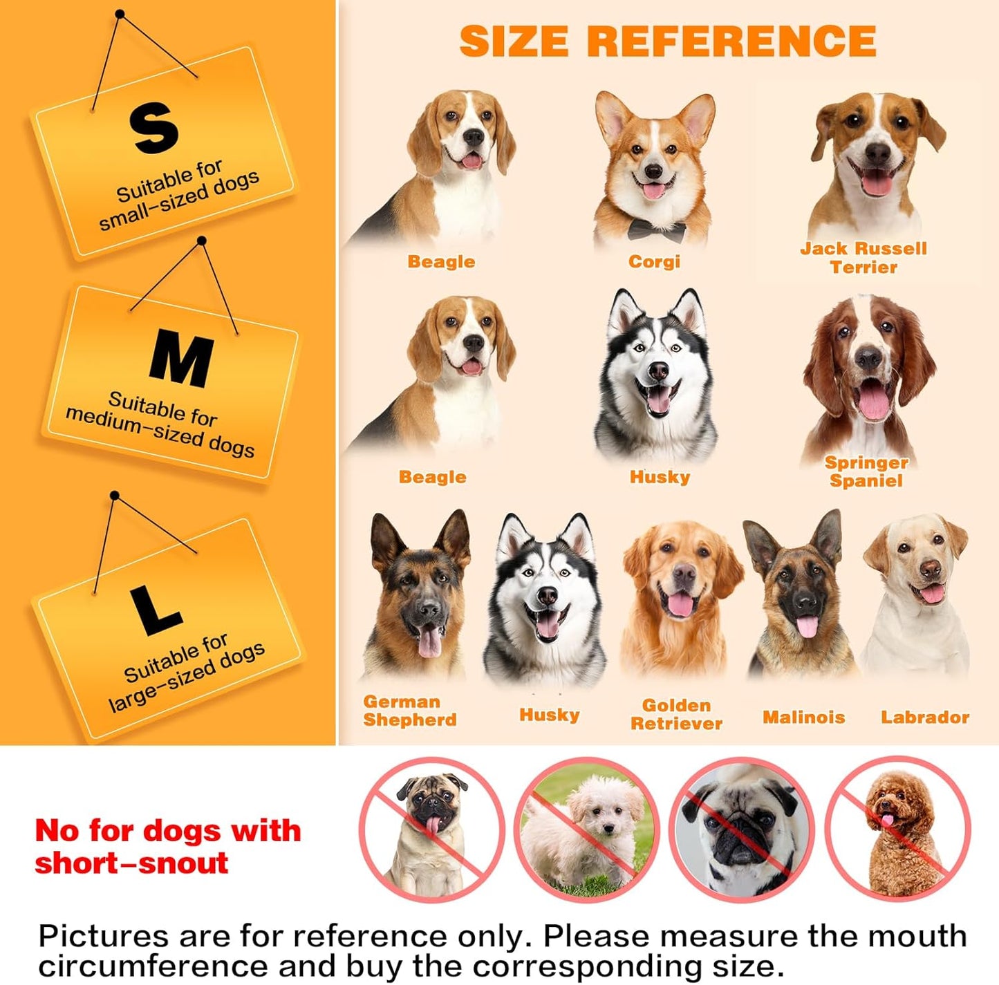 Dog Muzzle, Soft Mesh Muzzle for Small Dog Mouth Guard, Breathable Adjustable Puppy Muzzles to Prevent Biting, No Bark Muzzle for Dogs Allow Panting Drinking (Black, S)