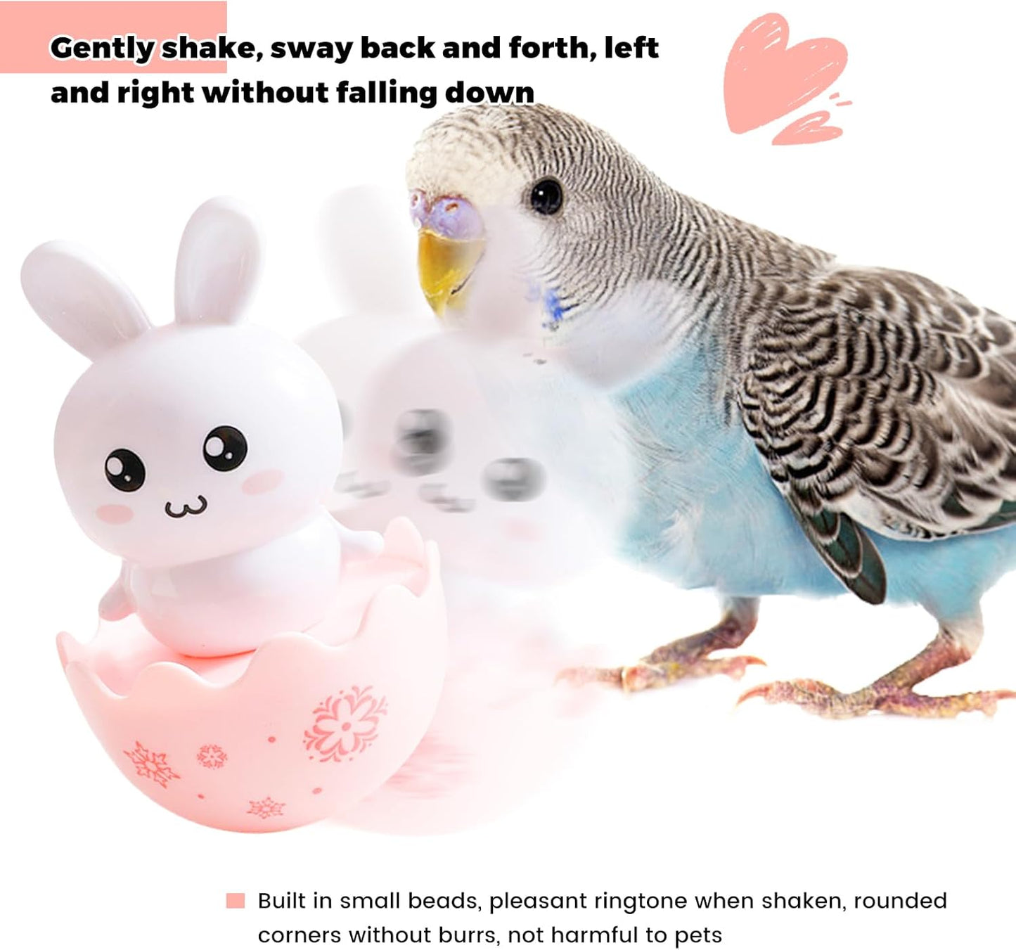 23 Pieces Bird Toys-Bird Toys for Parakeets, Suitable Budgies Cockatiels Lovebird Monk Parakeet Amazon Parrot Sun Conure