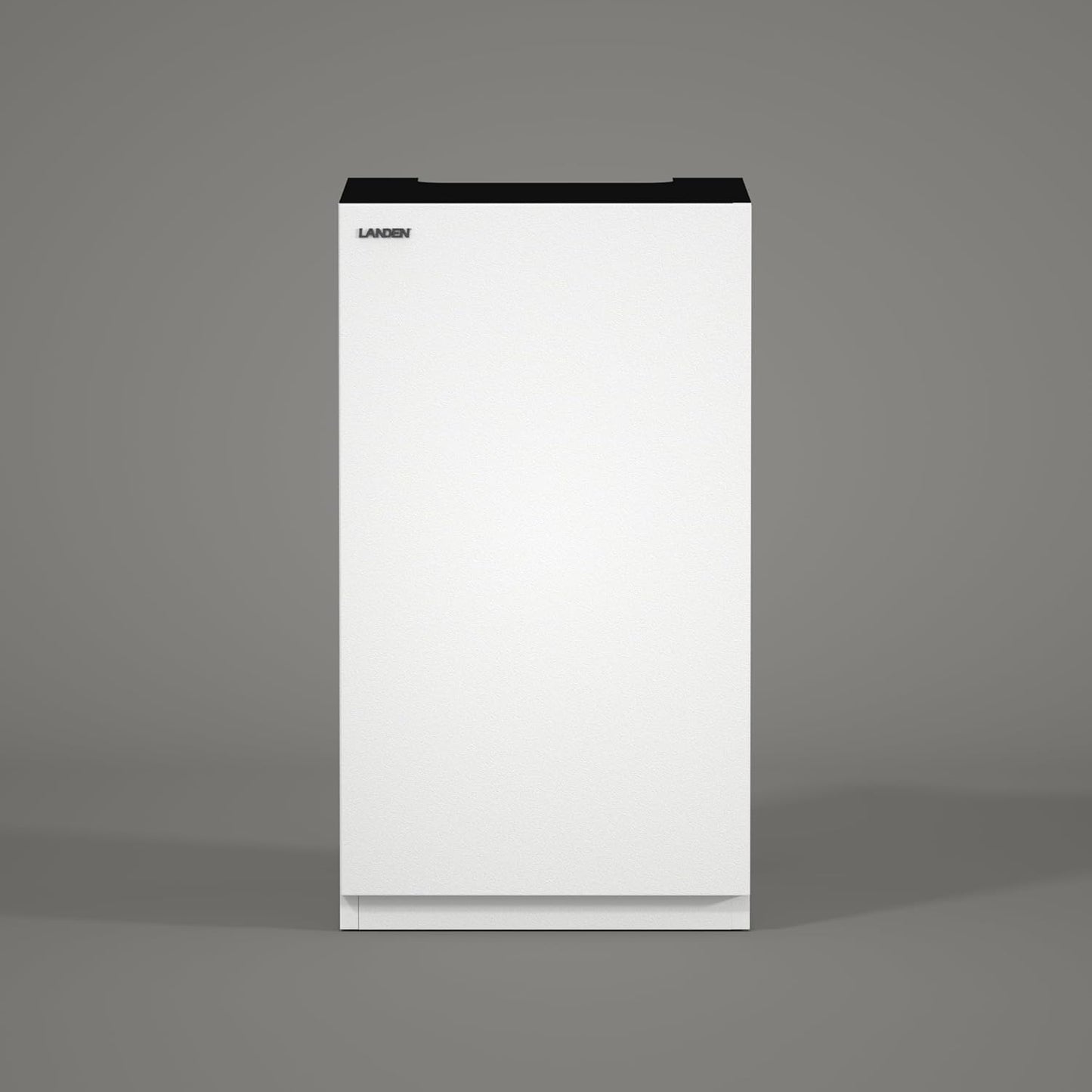 LANDEN Aquarium Wooden Stand and Cabinet for up to 20 Gal Tank, W17.7xD17.7xH31.5 in, Fish Reptile Sea Salt WaterTank Stand, Nano Foam Leveling Mat Included, Matte White Painted(Stand Only)