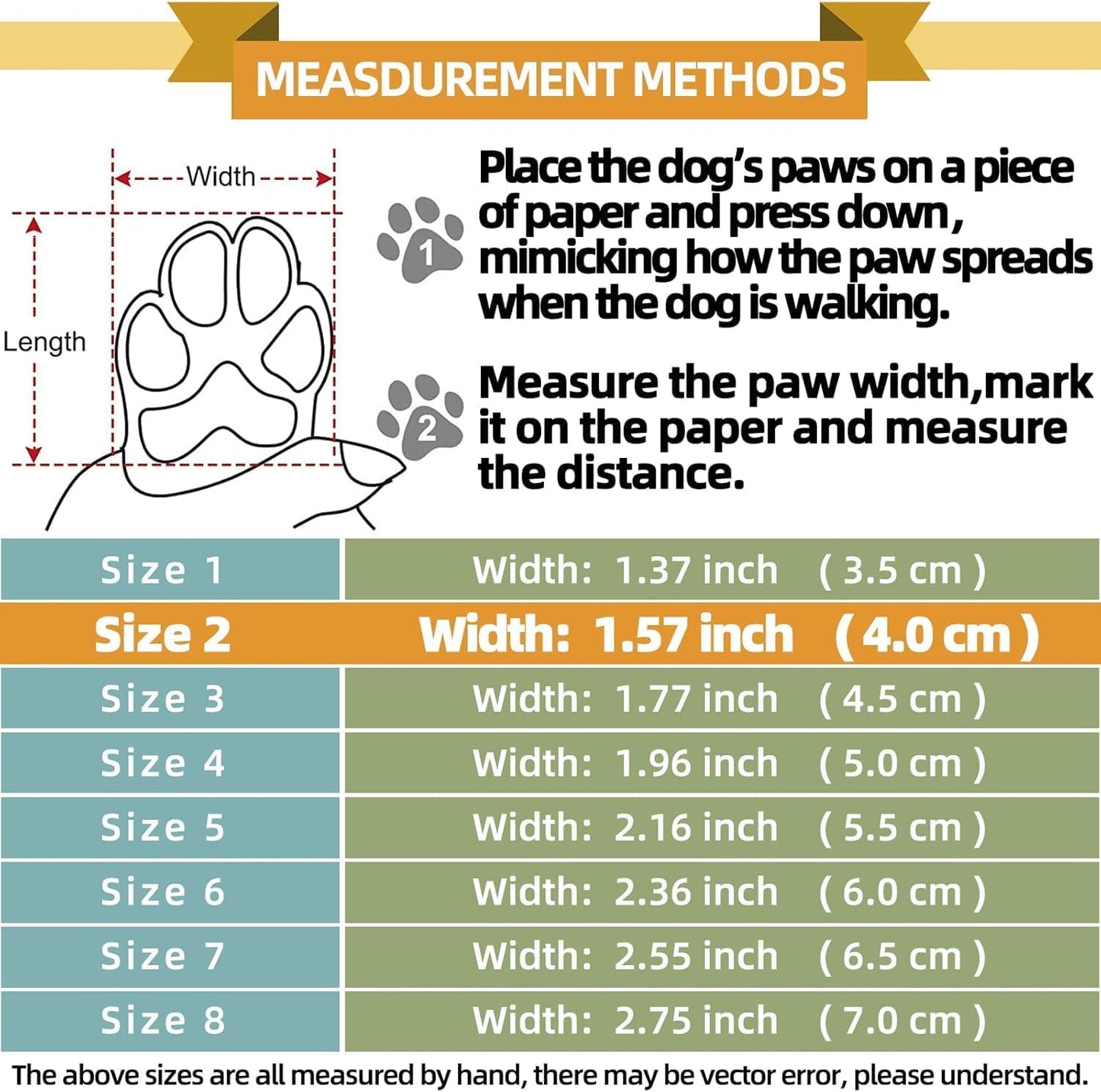 Hcpet Dog Boots for Large Dogs, Dog Shoes for Hot Pavement Winter Snow, Paw Protector Dog Booties Designed for Comfort and Breathability, Outdoor Booties for Small Medium Dogs for Hiking Red Size 2