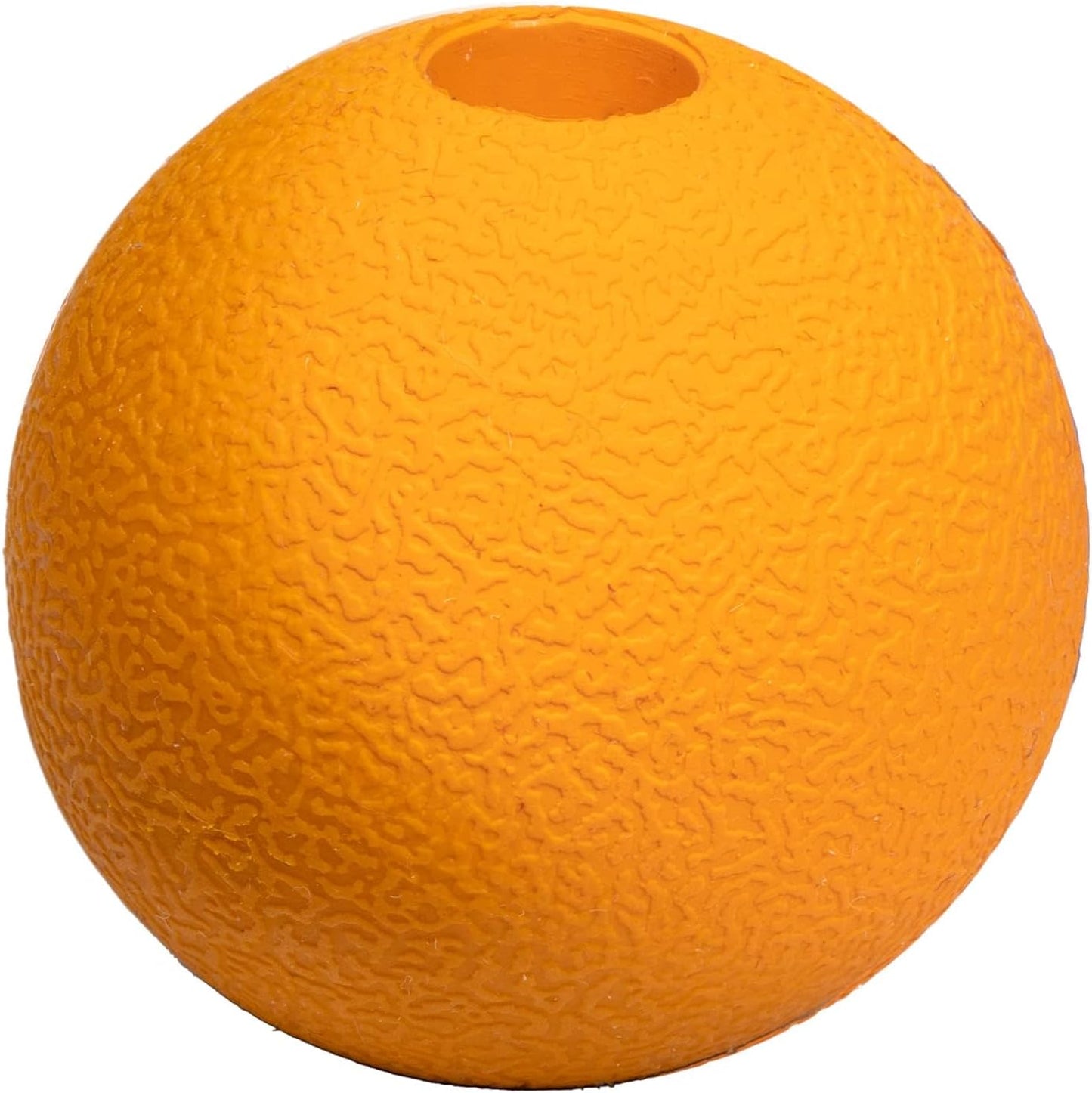 Amazon Basics Dog Toys, Interactive Fetch Rubber Balls, (Pack of 2), 3 inch, Blue, Orange