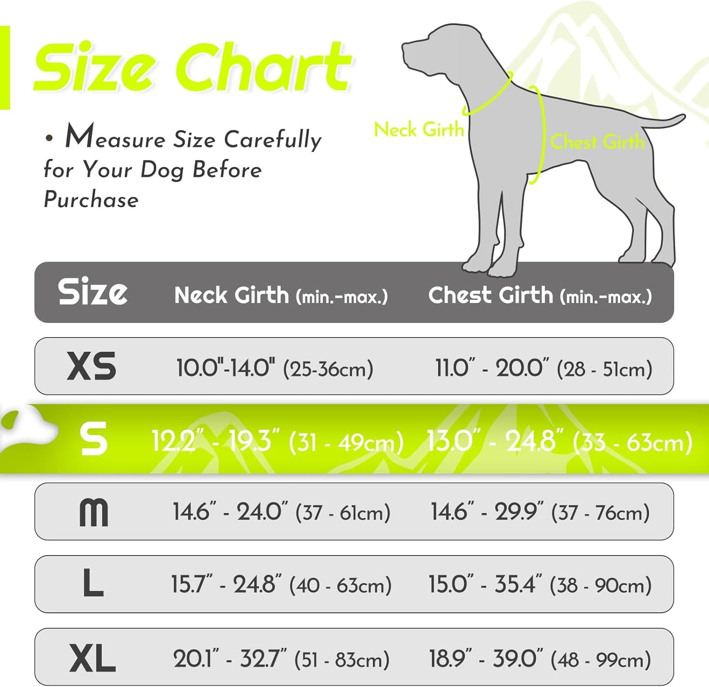 Eagloo Dog Harness Small Sized Dog, No Pull Service Vest with Reflective Strips and Control Handle, Adjustable and Comfortable for Walking, No Choke Pet Harness with 2 Metal Rings, Green, S