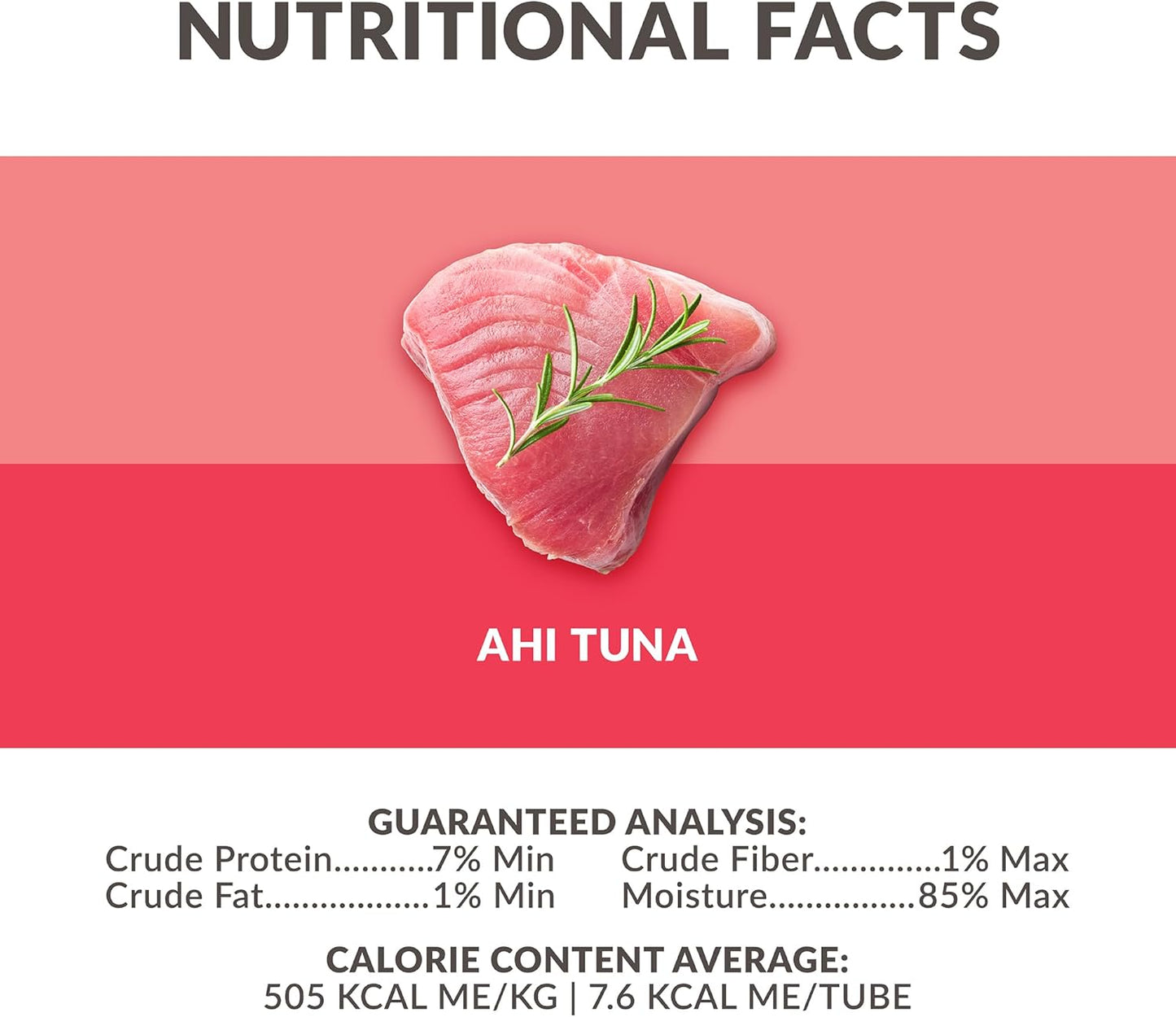 Simply Puree Ahi Tuna Tub for Cats | 48 Individual Servings of High-Protein, All-Natural Grain-Free Cat Treats | Easy-to-Serve, Delicious Puree Perfect for Snacking or Rewarding Your Cat