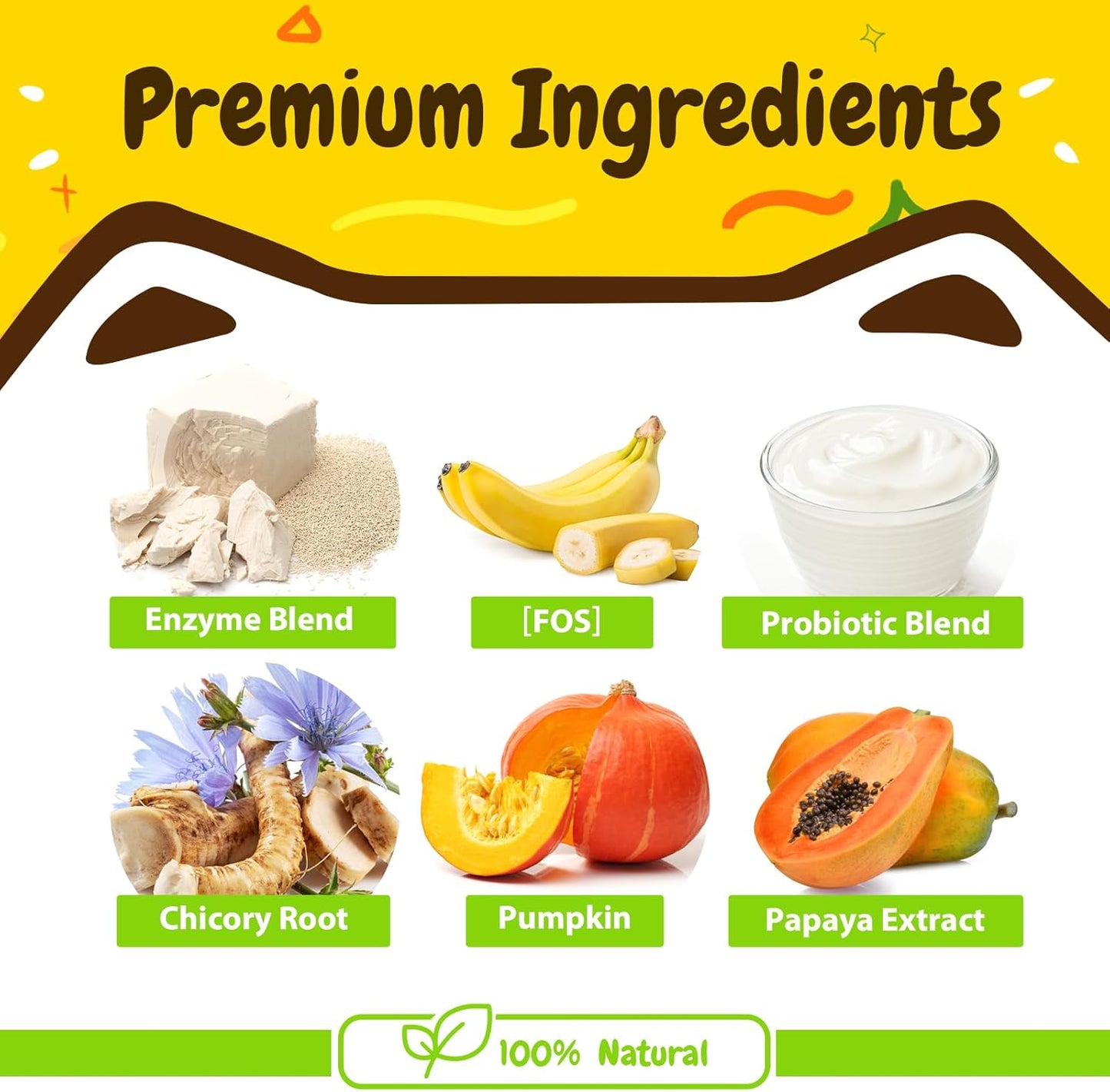 Penpen Probiotics for Dogs, Dogs Probiotics for Digestive Health, Multi-Probiotic and Enzyme Blend Promote Gut Health & Immune Support, Eases Sensitive Stomachs (Beef Chews, 50ct)