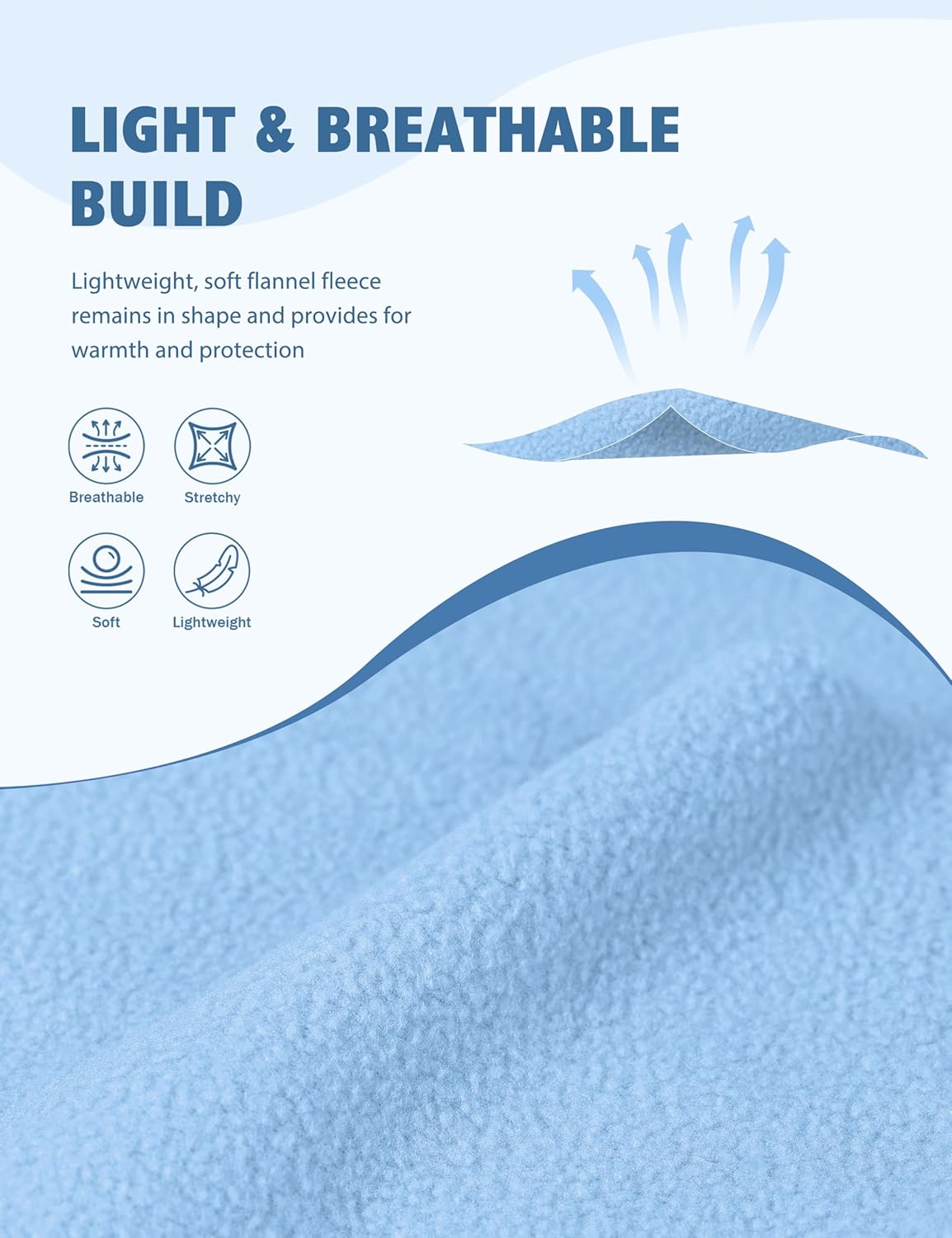 Harrison Howard Horse Polo Wraps Upgrade with Bling Leg Wraps for Horses 4-Pack Fleece Leg Wraps Stable Supplies Ice Blue L