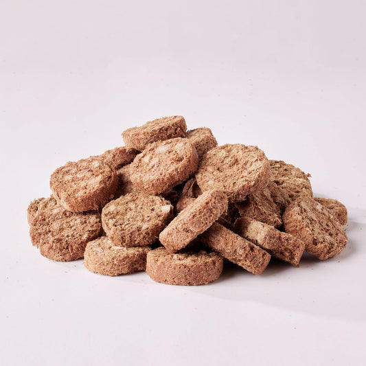 Fresh Is Best Freeze Dried Dog Treats - Freeze Dried Chicken Giblets - Fresh Cat & Dog Training Treats in Resealable Zipper Bag - Raw Chicken Hearts, Livers, and Gizzards Treat - Made in The USA