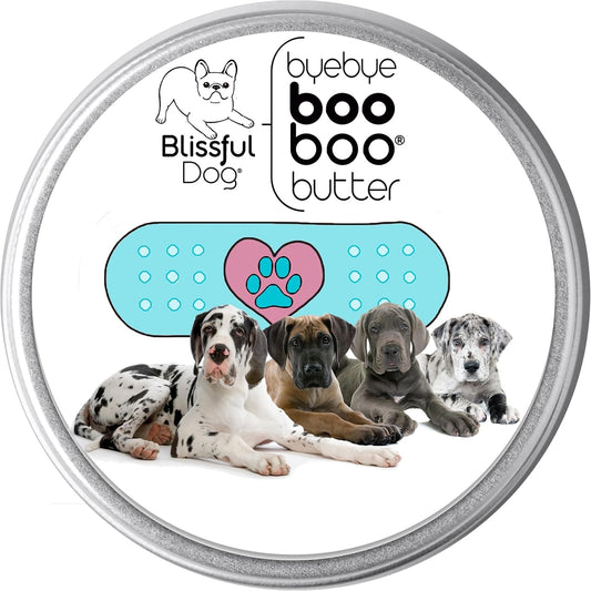 The Blissful Dog 4 oz TIN Great Dane Booboo Butter