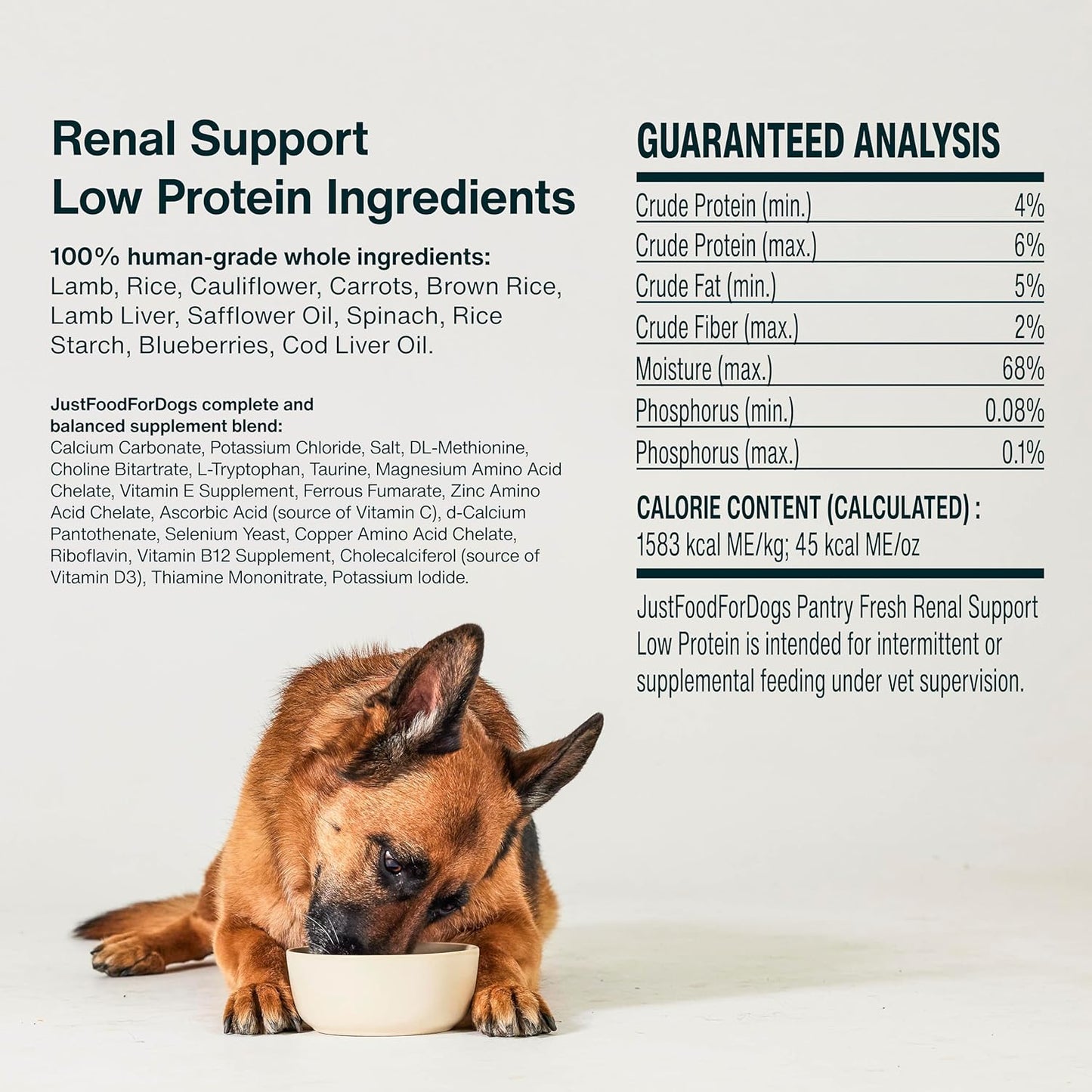 JustFoodForDogs Pantry Fresh Wet Dog Food, Complete Meal or Dog Food Topper, Turkey & Whole Wheat Macaroni Human Grade Dog Food Recipe - 12.5 oz (Pack of 6)