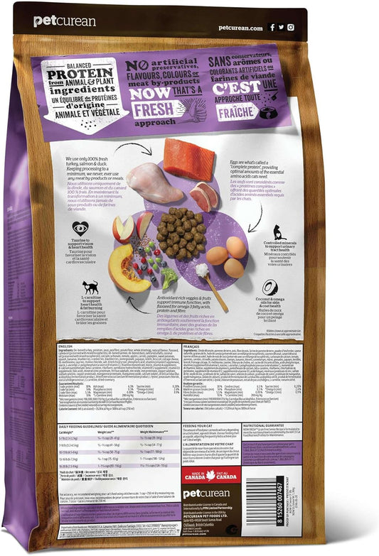 Now Fresh Grain-Free Senior Dry Cat Food with Turkey, Salmon & Duck, Premium Kibble Made with Real Meat & Fish, Chicken-Free Recipe, Supports Healthy Weight Management, 16 lb Bag
