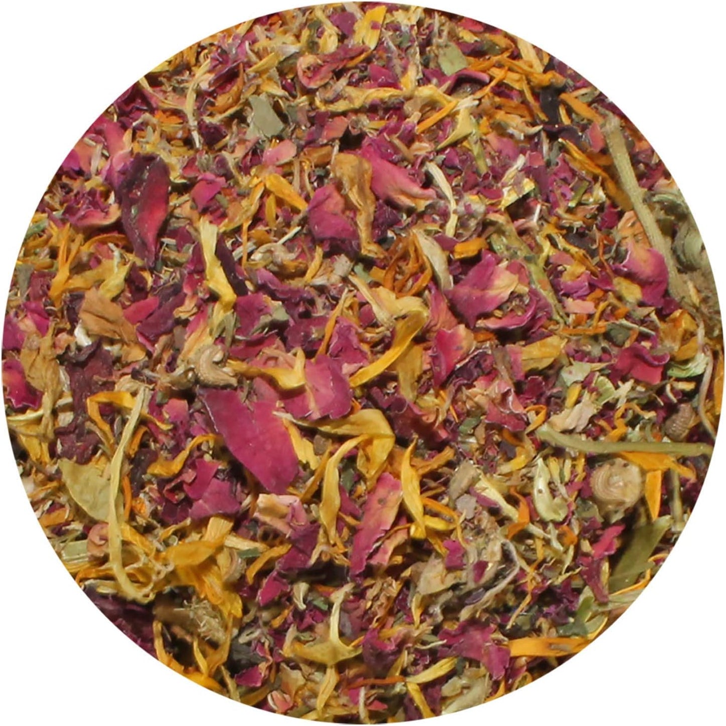 Flower Fusion Treat - Healthy Natural Dried Flower Herbivore Treat - Chinchillas, Guinea Pigs, Rabbits, Prairie Dogs, Degus, Hamsters, Rats, Squirrels, Sugar Gliders & Other Small Pets (0.85 oz)