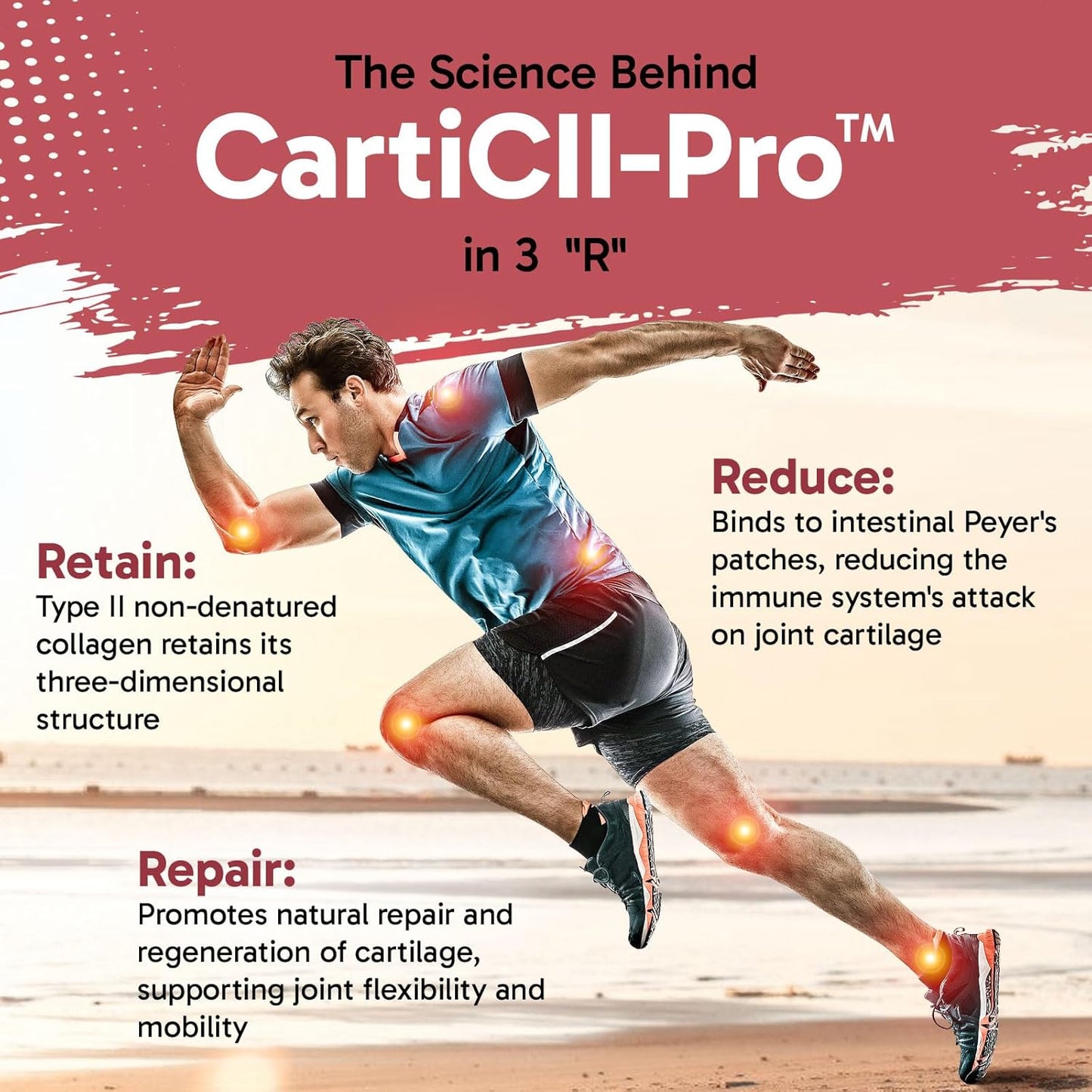 Liposomal Collagen Joint Support Supplement - Undenatured Type II Collagen for Men & Women with Hyaluronic Acid & Vitamin C for Joints Health & Mobility, 60 Softgels