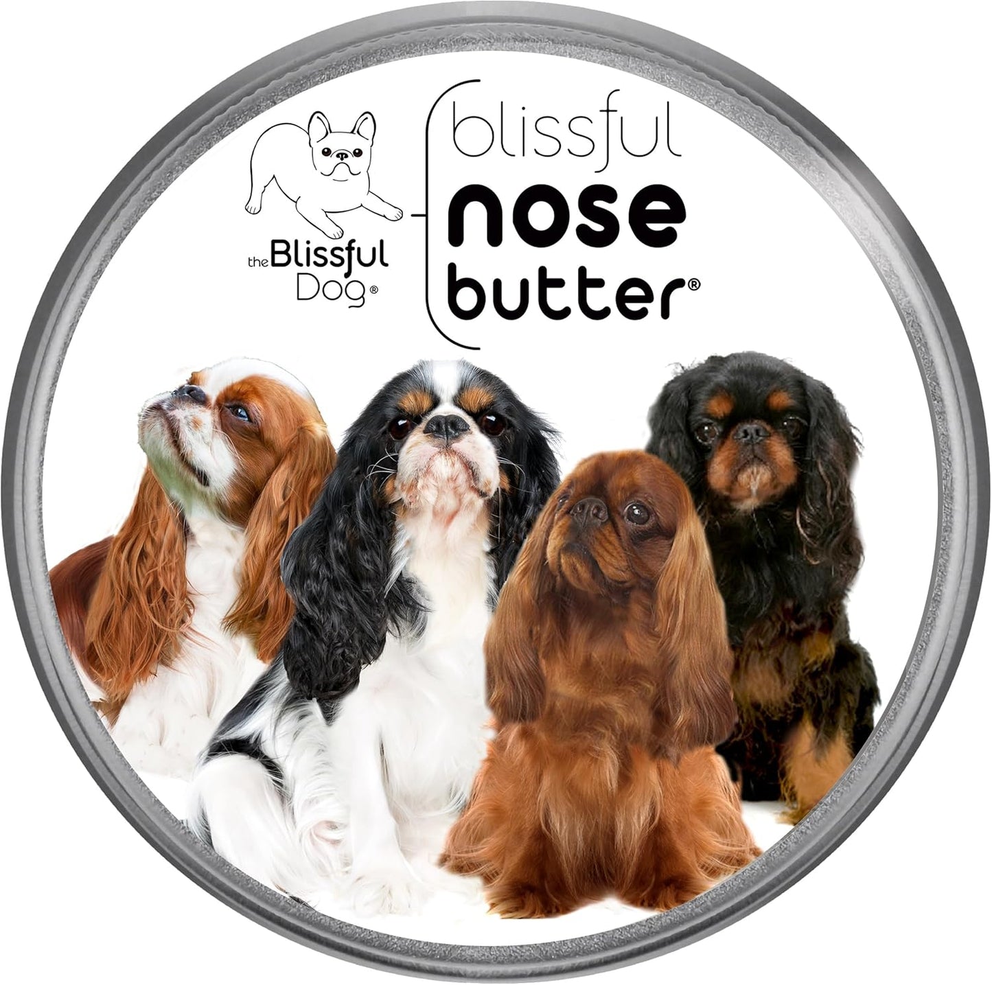 The Blissful Dog English Toy Spaniel Unscented Nose Butter, 16oz