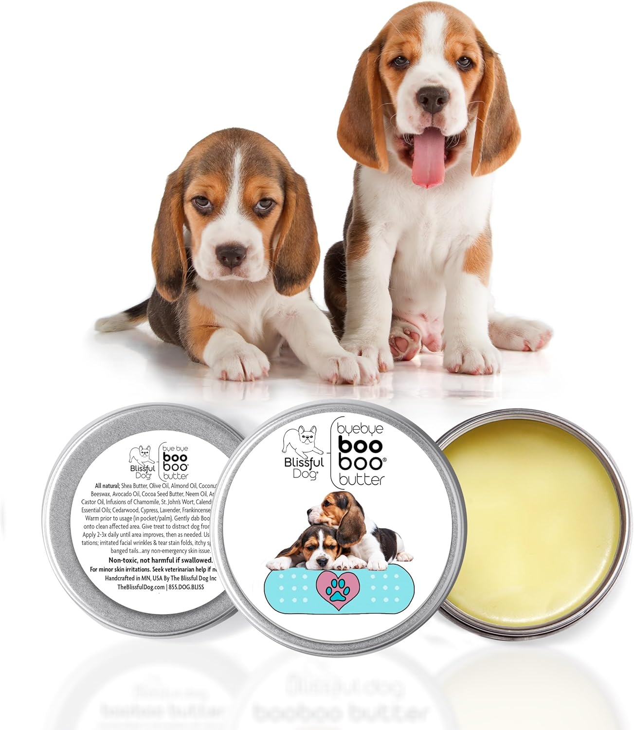 The Blissful Dog Beagle Boo Boo Butter, 16oz