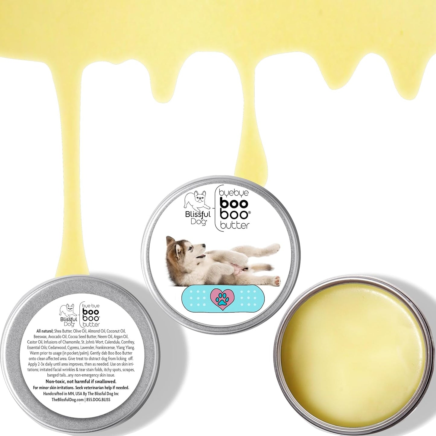 The Blissful Dog Malamute Boo Butter, 4 oz