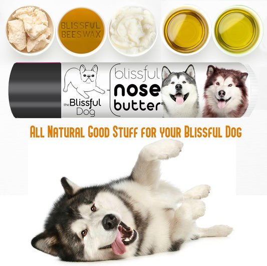 The Blissful Dog Malamute Unscented Nose Butter - Dog Nose Butter, 0.50 Ounce