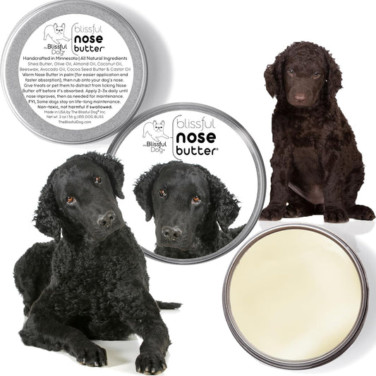 The Blissful Dog Curly Coat Retriever Unscented Nose Butter, 16oz