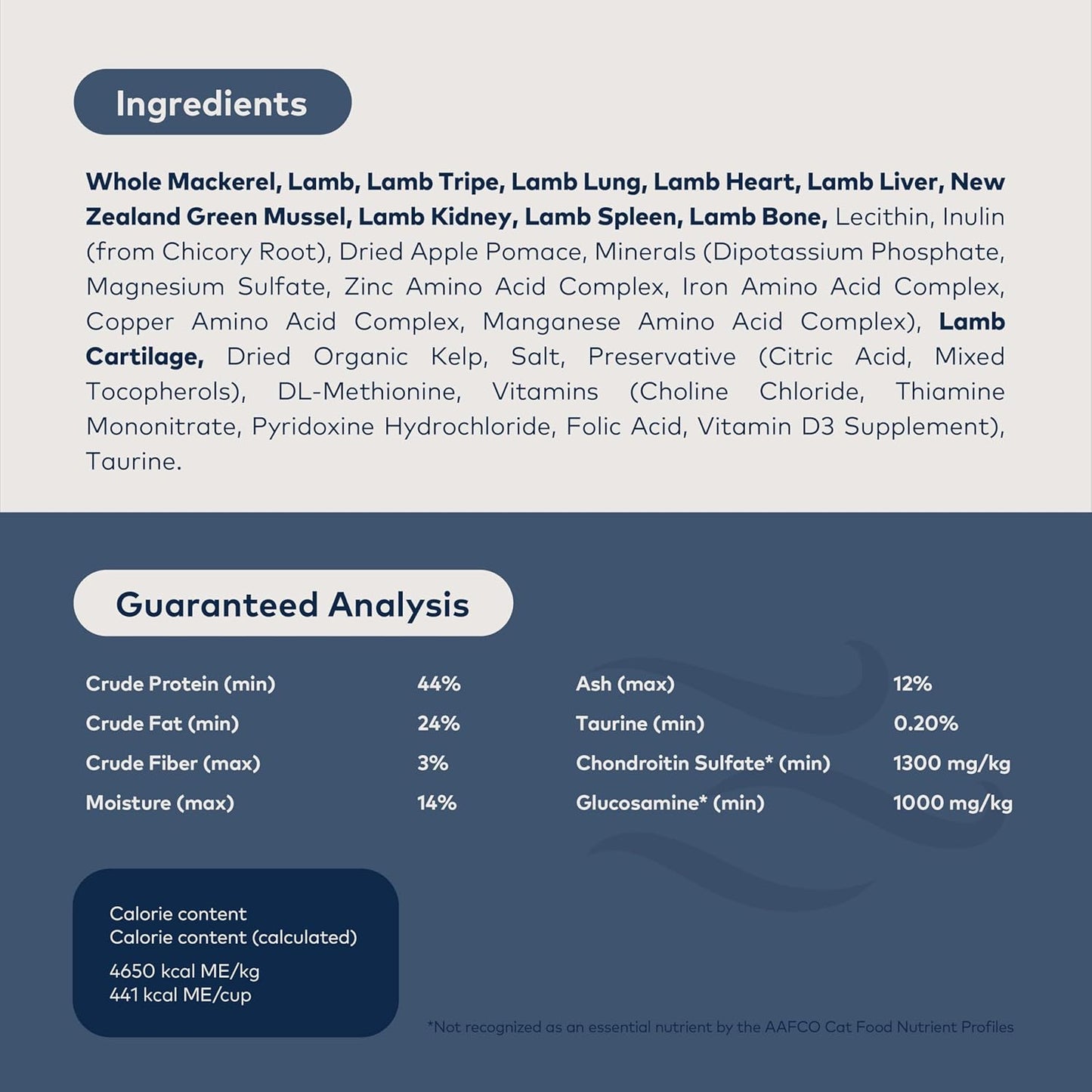 ZIWI Peak Air-Dried Cat Food – Mackerel & Lamb - All Natural, High Protein, Grain Free, Limited Ingredient w/ Superfoods (35.2oz)