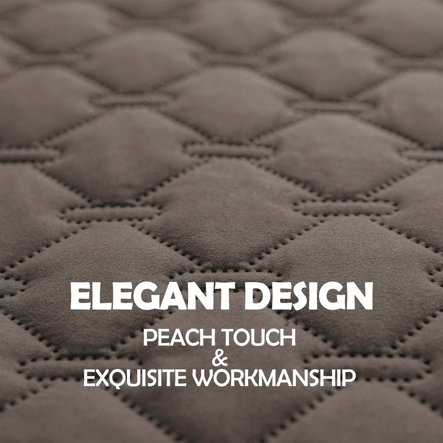 gogobunny 100% Double Sided Waterproof Dog Blanket Soft Pet Bed Cover Reversible Protect Furniture Couch Sofa Car for Puppy Cat Kids (Dark Walnut/Light Walnut, 40x50 Inch (Pack of 1))