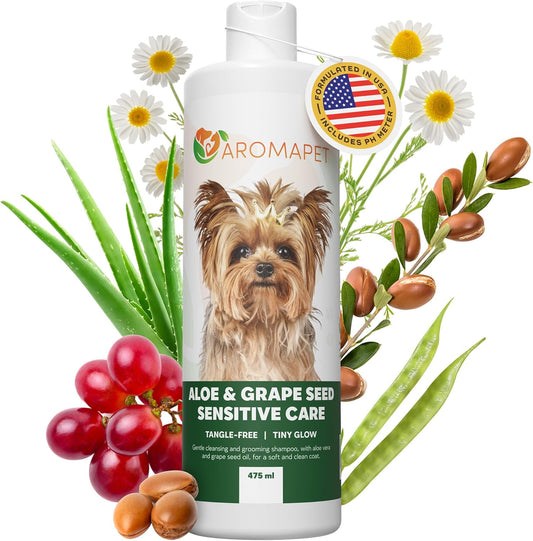 Sensitive Care -Tangle-Free-Silky Shine Softening and detangling Shampoo, Delicate Coat Clean & Odor Control Shampoo – Advanced Shine Formula for Dogs (Yorkshire Terrier, 16 Fluid Ounces)