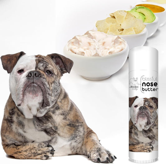 The Blissful Dog Olde English Bulldogge Unscented Nose Butter - Dog Nose Butter, 0.50 Ounce
