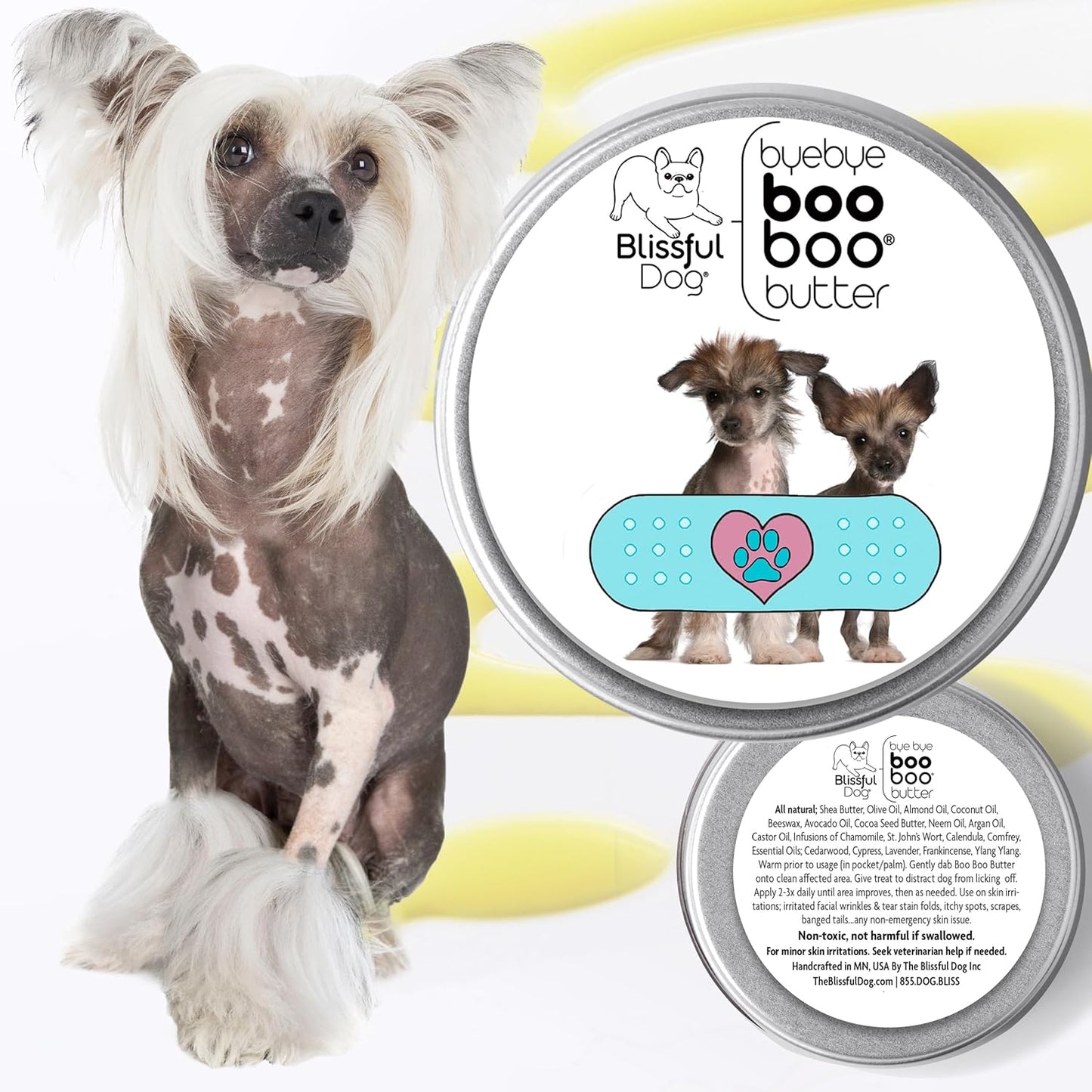 The Blissful Dog Chinese Crested Boo Butter, 1 oz