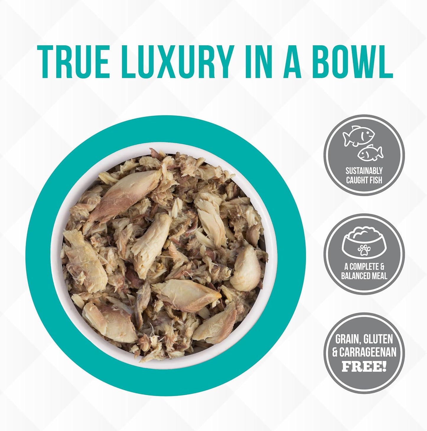 Weruva Truluxe Cat Food, Honor Roll with Wild-Caught Saba in Gravy, 3Oz Can (Pack of 24)