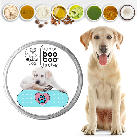 The Blissful Dog 8 oz TIN Labrador Retriever Booboo Butter