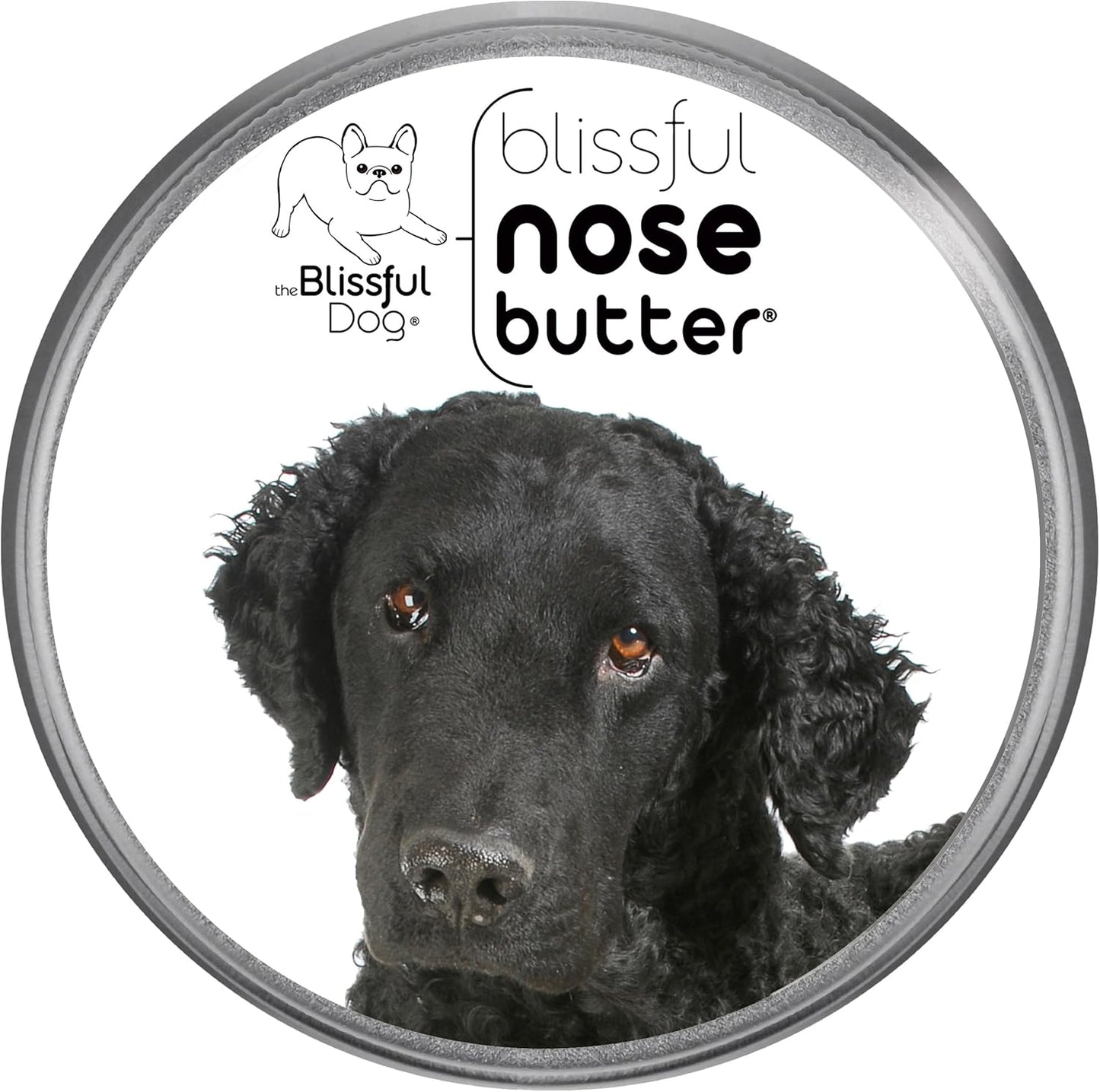 The Blissful Dog Curly-Coat Retriever Unscented Nose Butter, 8-Ounce