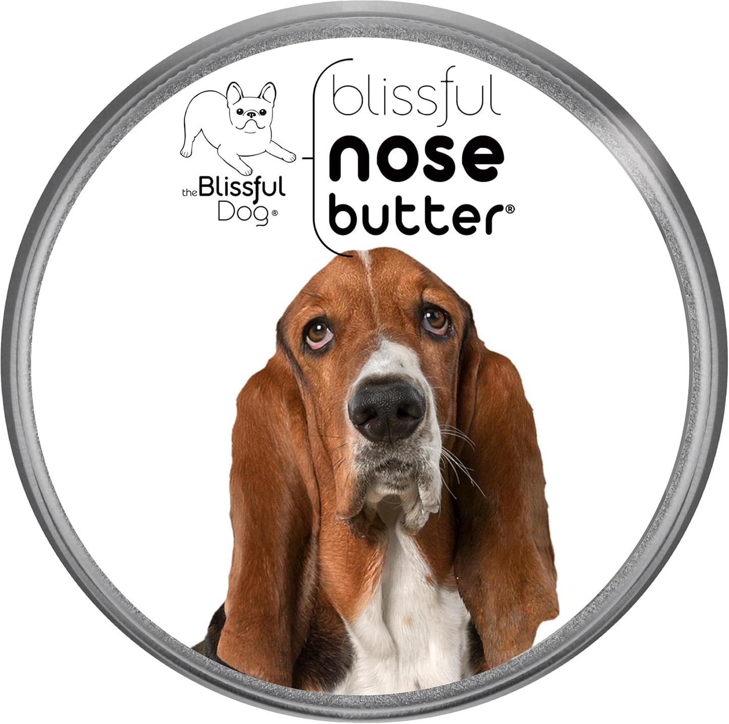 The Blissful Dog Basset Hound Unscented Nose Butter, 16oz