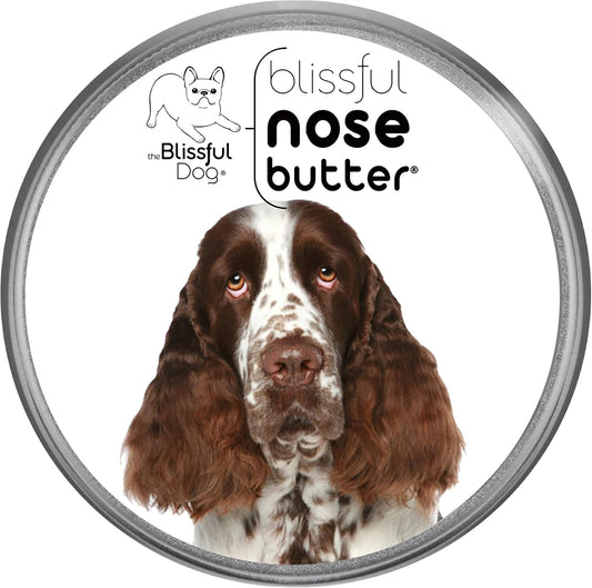 The Blissful Dog Springer Spaniel Nose Butter, Versatile Dog Nose Balm for Dry Nose, Handcrafted Nose Moisturizer, Easy-to-Apply Dog Essentials, Unscented, 1 oz.