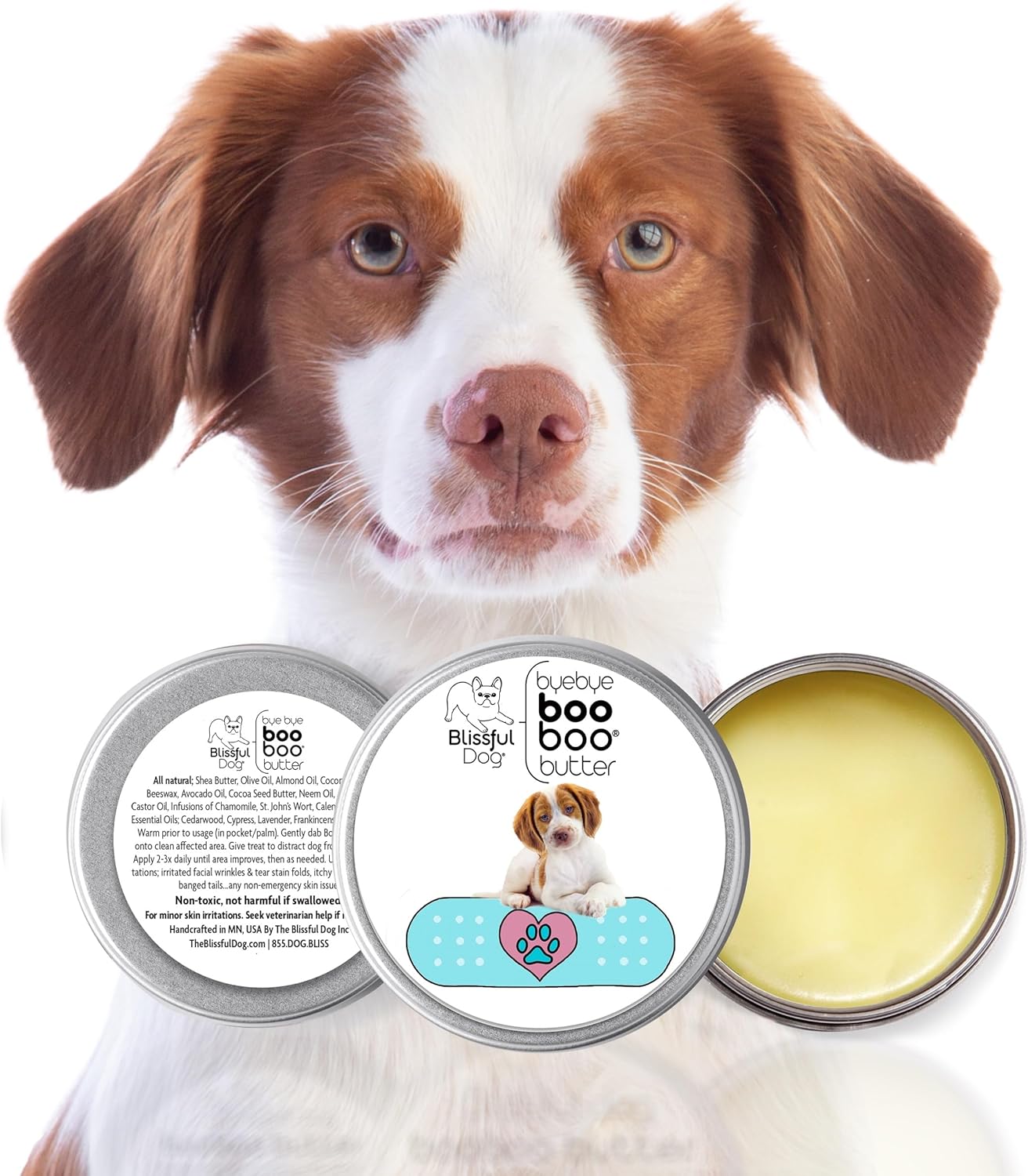 The Blissful Dog 2 oz TIN Brittany Booboo Butter