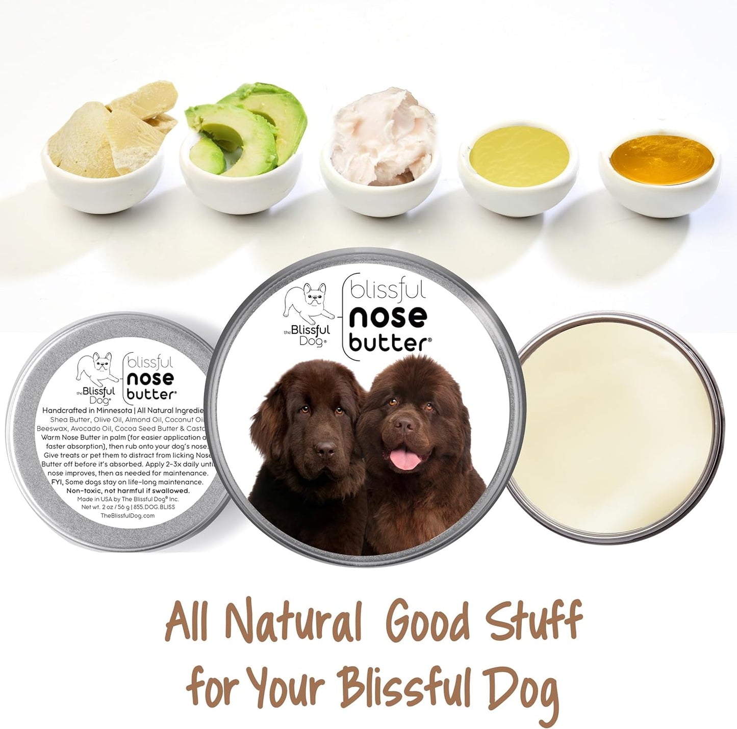 The Blissful Dog Bronze Newfoundland Nose Butter