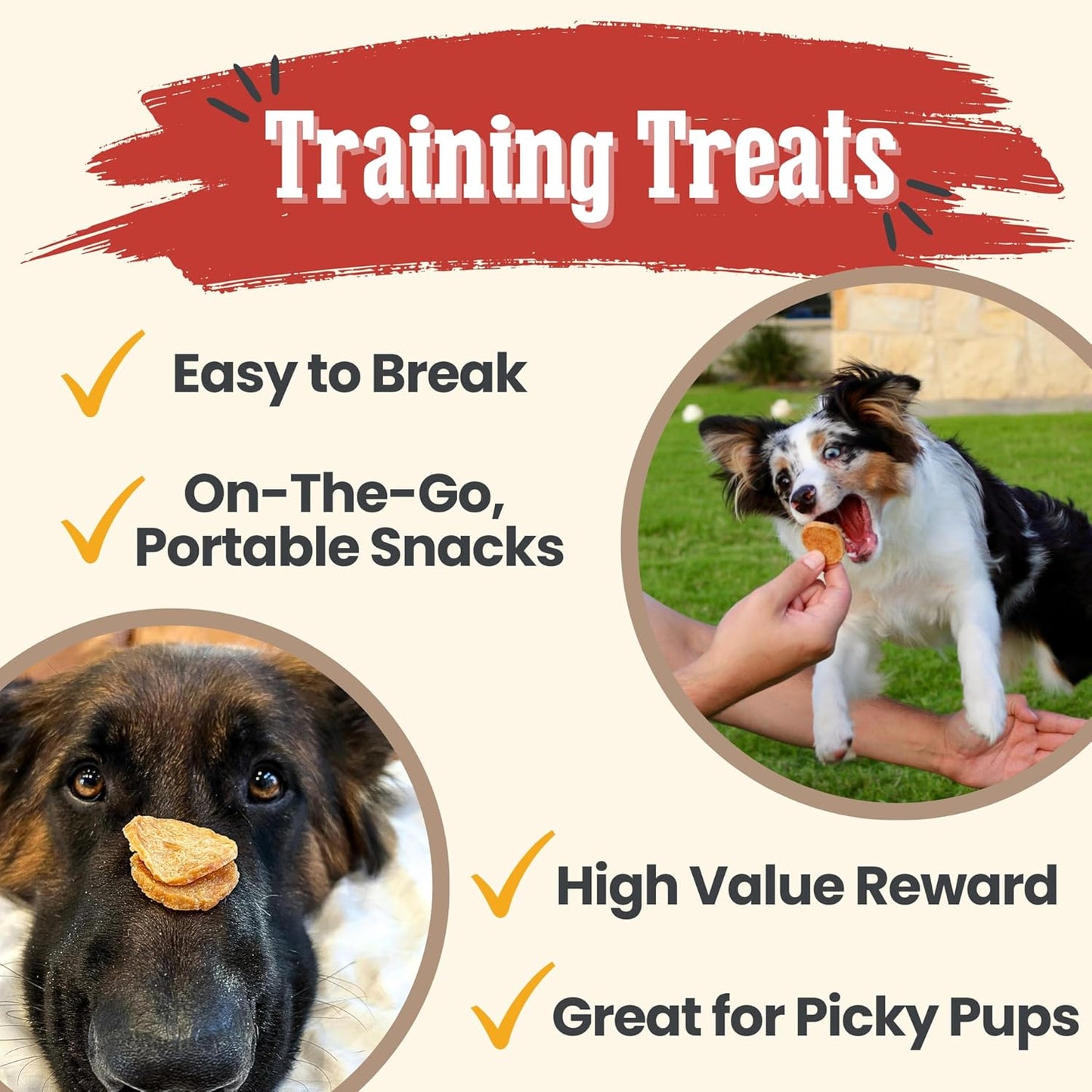 Farm To Pet - Dog Training Treats - Chicken Chips, Single Ingredient - 12 oz, Lean, All Natural, Healthy Dog Treats for Small, Medium, Large Breeds, & Puppies, Made in USA