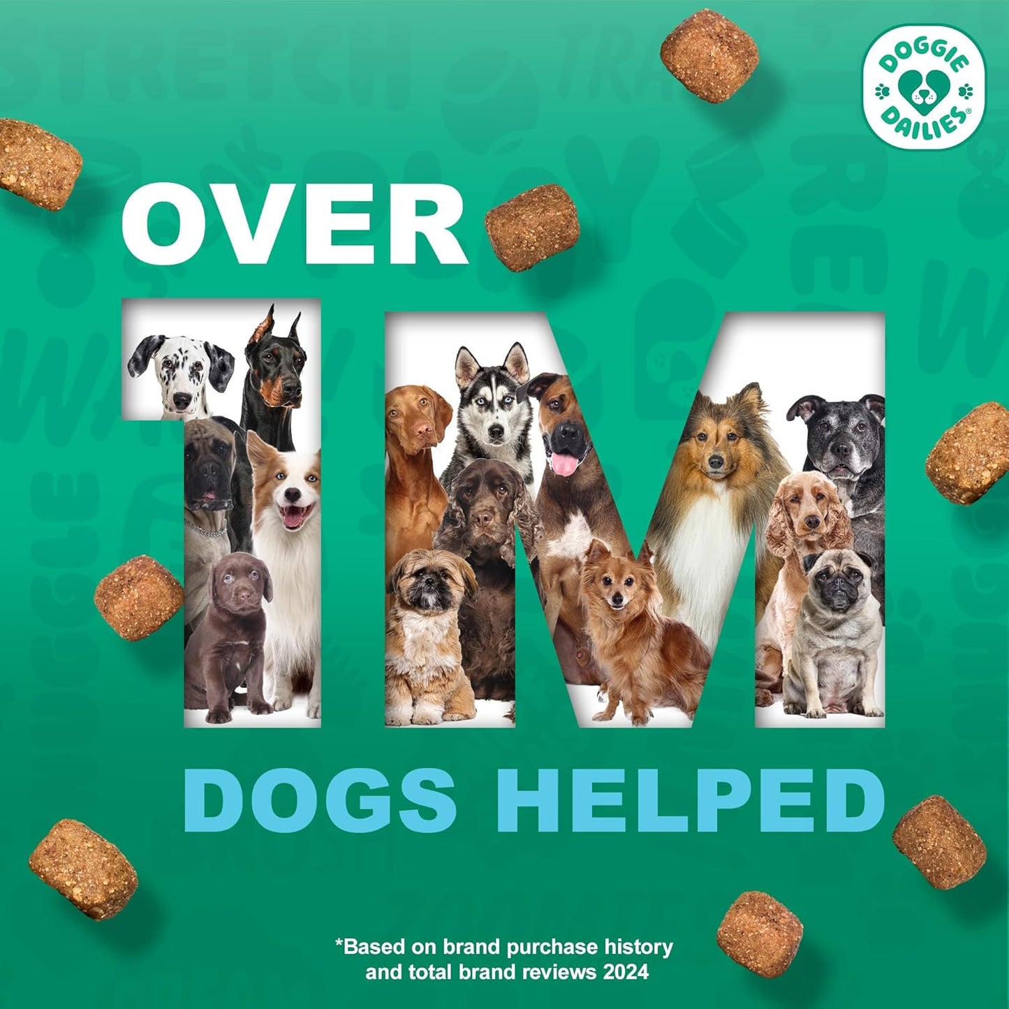 Doggie Dailies Puppy Probiotic, Probiotics for Puppies with Digestive Enzymes, Promotes Digestive Health, Supports Immune System & Overall Development (Pumpkin) 120 Soft Chews