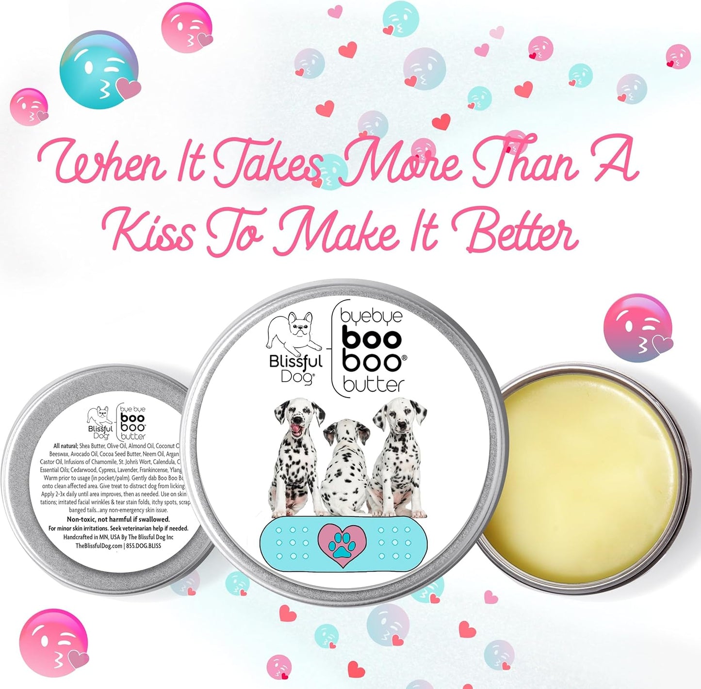 The Blissful Dog Dalmatian Boo Boo Butter, 4-Ounce