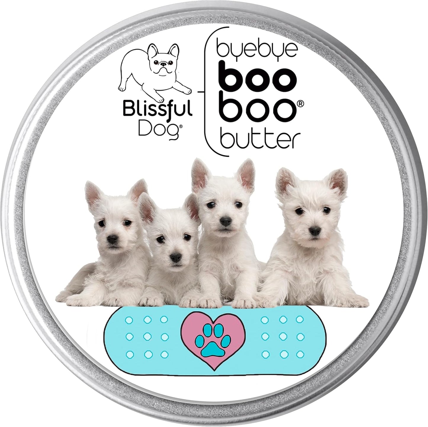 The Blissful Dog West Highland Terrier Boo Boo Butter, 16 oz.