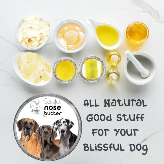 The Blissful Dog Great Dane Unscented Nose Butter - Dog Nose Butter, 1 Ounce