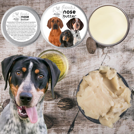 The Blissful Dog Coonhound Unscented Nose Butter, 1-Ounce