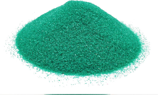 Green Sand - Fine Sand for Zen Garden, Resin Incense Burner, Smudge Bowl, Ritual Incense, Cast Iron Cauldron, Unity Ceremony, Sensory Bin Table, Mandalas, Crafts by Alternative Imagination (1 Pound)